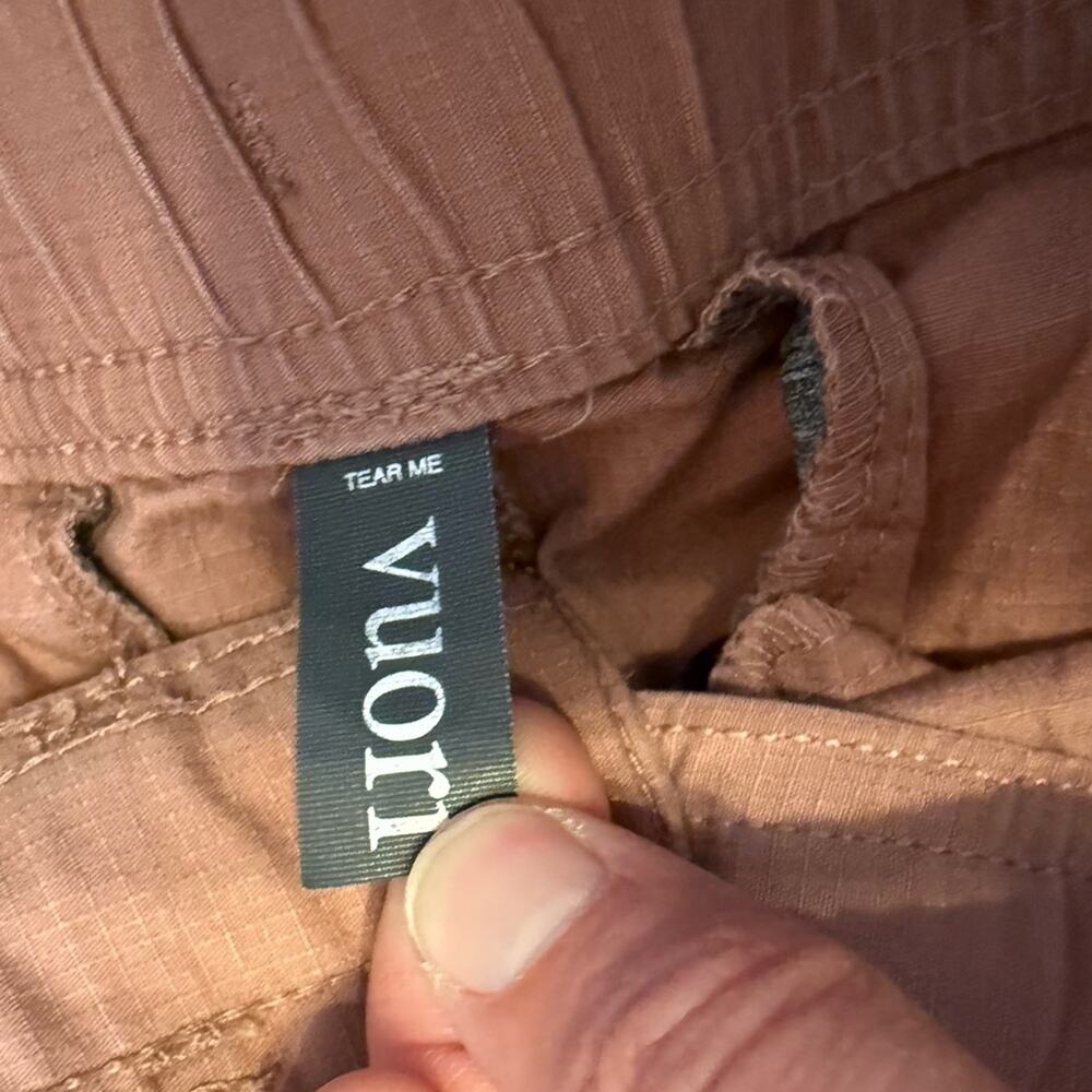 Vuori Women's Brown Drawstring Utility Pants - Picture 12 of 13